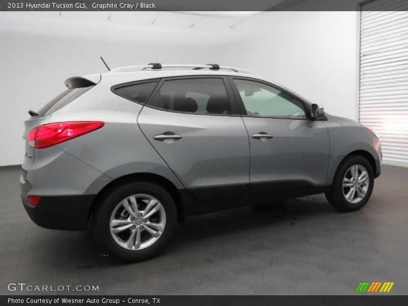 Graphite Gray / Black 2013 Hyundai Tucson GLS