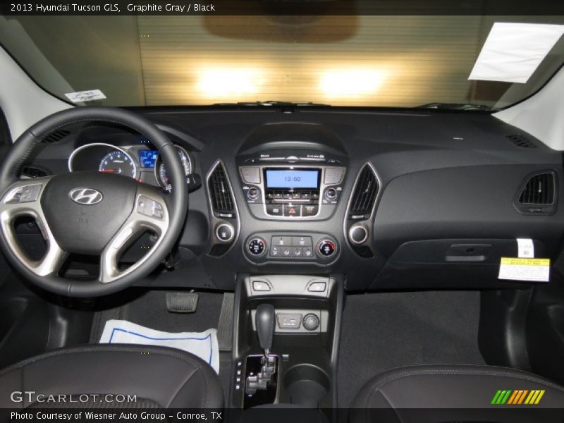 Graphite Gray / Black 2013 Hyundai Tucson GLS