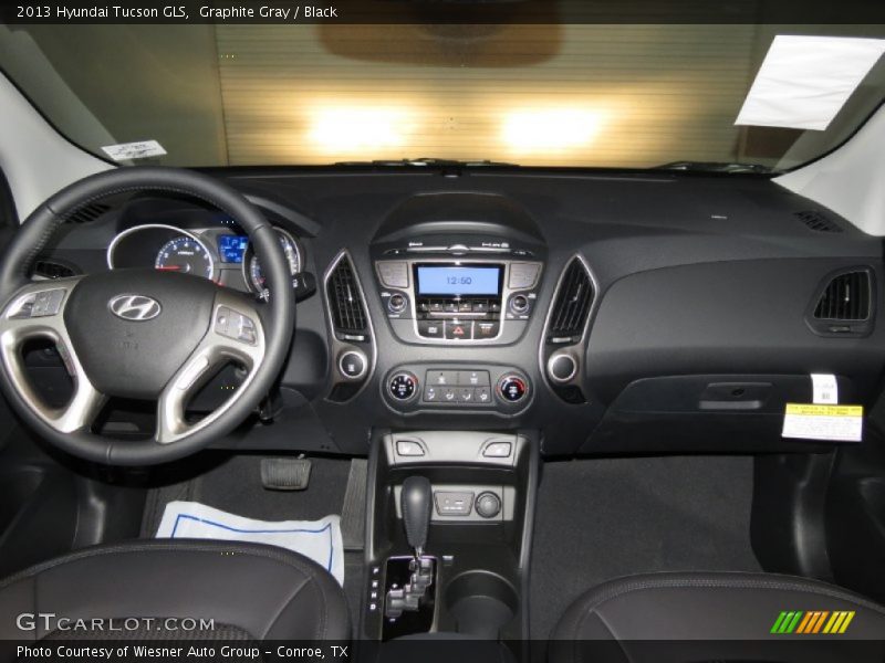 Graphite Gray / Black 2013 Hyundai Tucson GLS