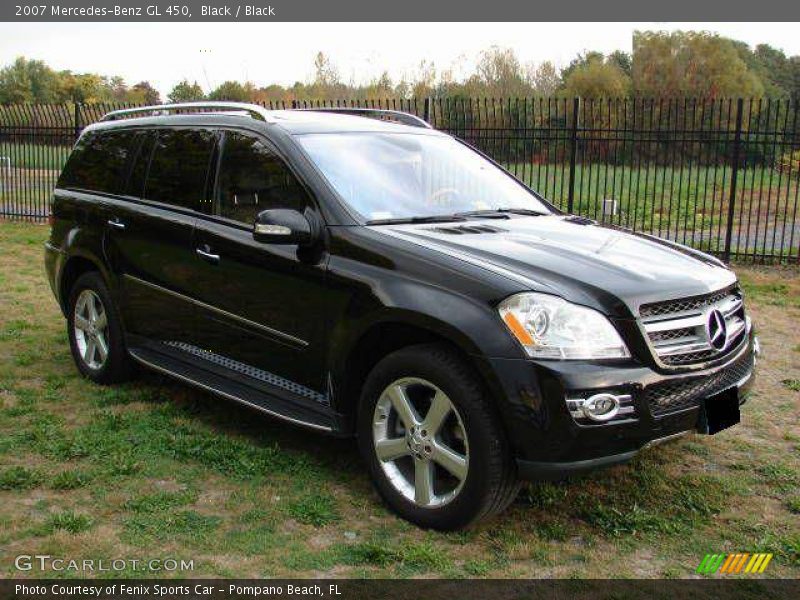 Black / Black 2007 Mercedes-Benz GL 450