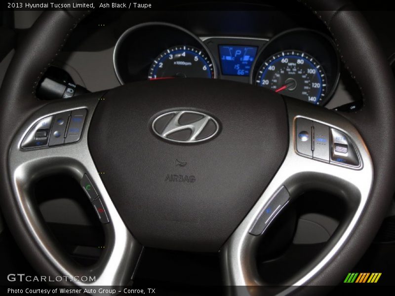 Ash Black / Taupe 2013 Hyundai Tucson Limited
