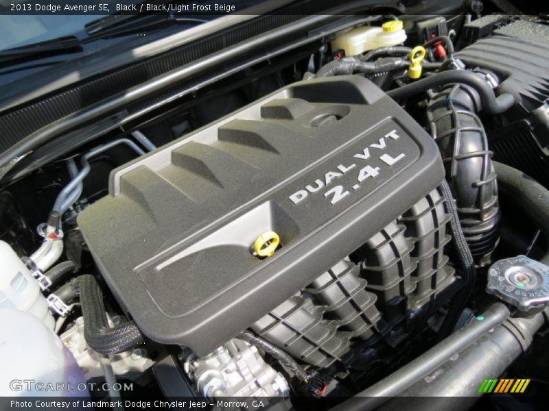 Black / Black/Light Frost Beige 2013 Dodge Avenger SE
