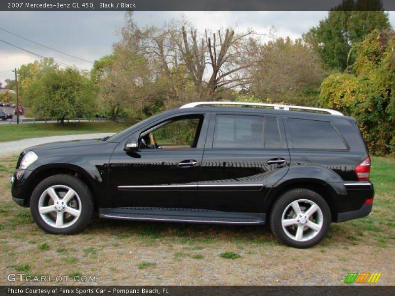Black / Black 2007 Mercedes-Benz GL 450