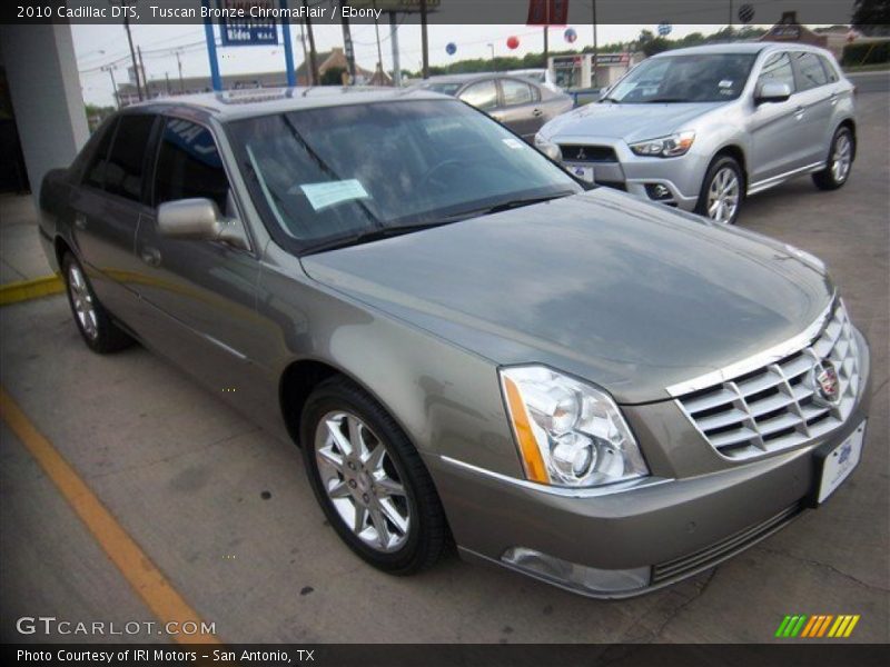 Tuscan Bronze ChromaFlair / Ebony 2010 Cadillac DTS