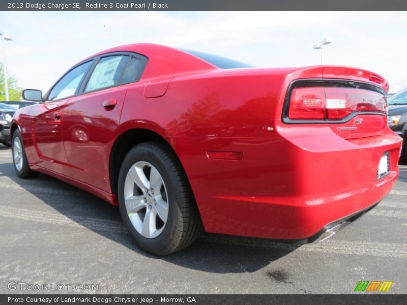 Redline 3 Coat Pearl / Black 2013 Dodge Charger SE