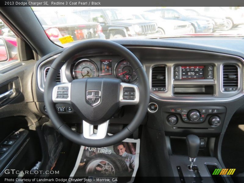 Redline 3 Coat Pearl / Black 2013 Dodge Charger SE