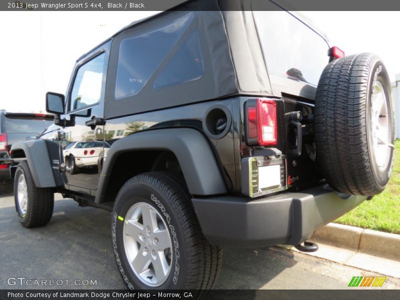 Black / Black 2013 Jeep Wrangler Sport S 4x4