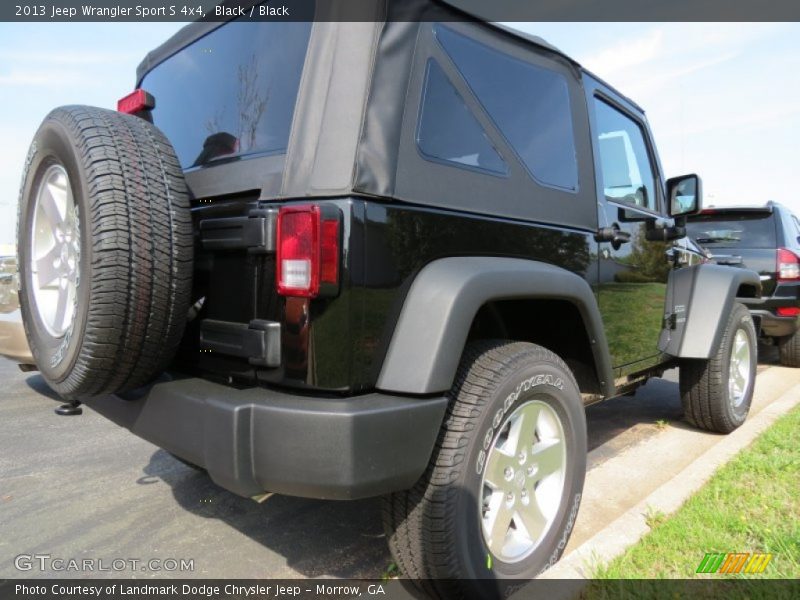 Black / Black 2013 Jeep Wrangler Sport S 4x4