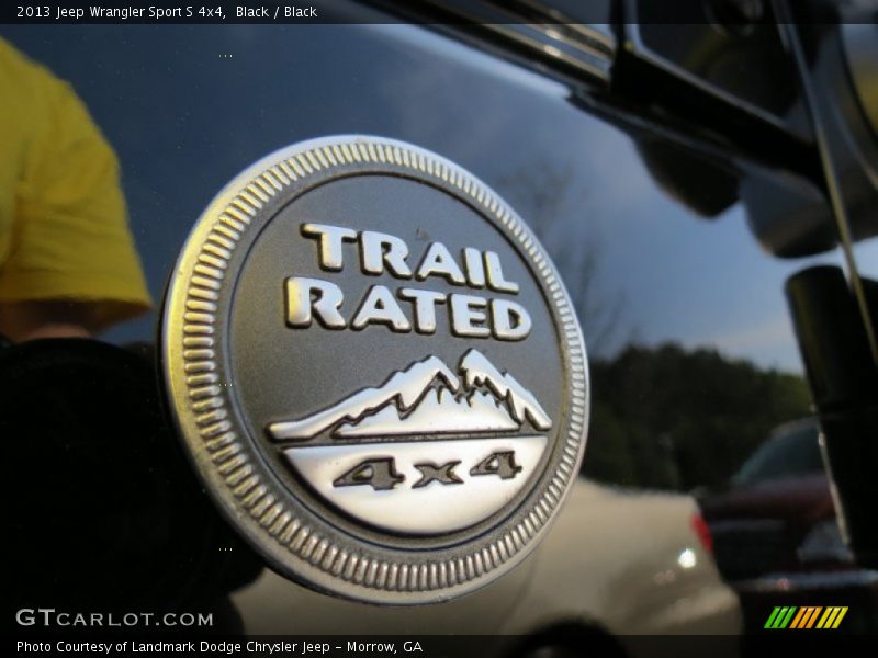 Black / Black 2013 Jeep Wrangler Sport S 4x4