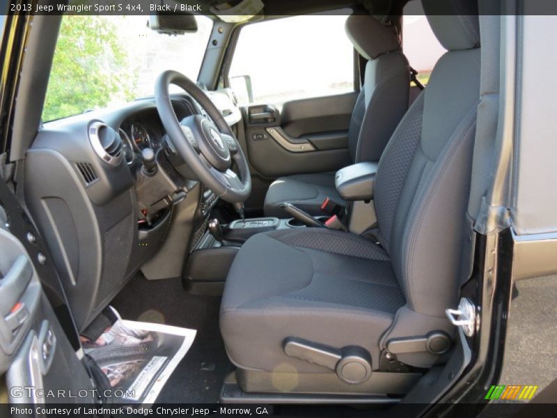 Black / Black 2013 Jeep Wrangler Sport S 4x4