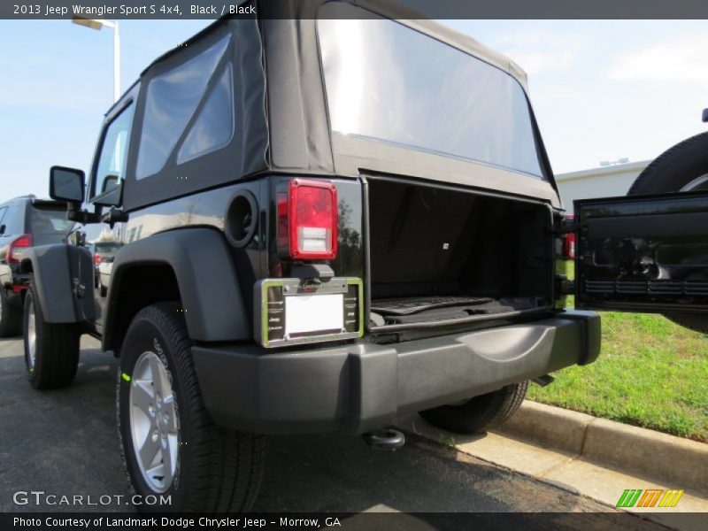 Black / Black 2013 Jeep Wrangler Sport S 4x4