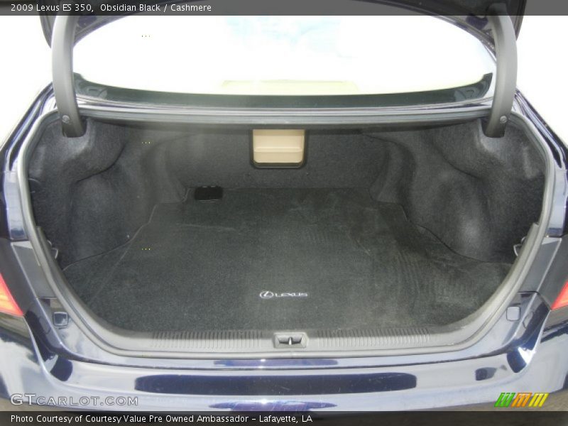 Obsidian Black / Cashmere 2009 Lexus ES 350
