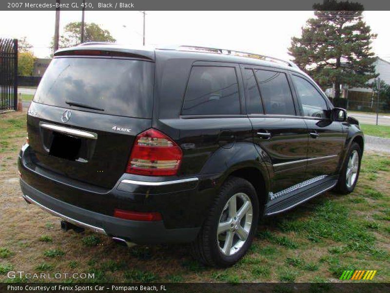 Black / Black 2007 Mercedes-Benz GL 450
