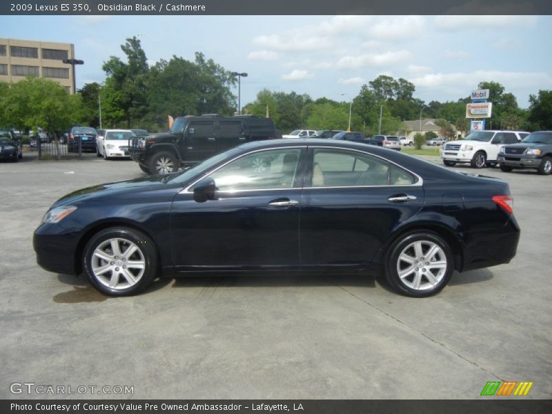 Obsidian Black / Cashmere 2009 Lexus ES 350
