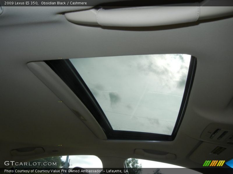 Obsidian Black / Cashmere 2009 Lexus ES 350