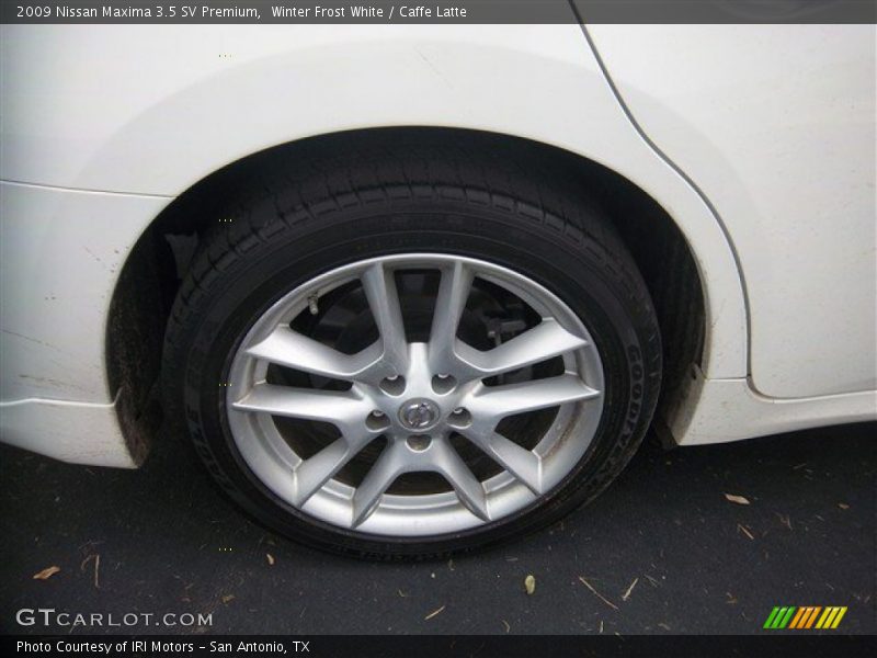 Winter Frost White / Caffe Latte 2009 Nissan Maxima 3.5 SV Premium