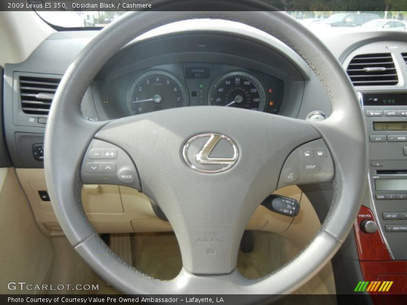 Obsidian Black / Cashmere 2009 Lexus ES 350