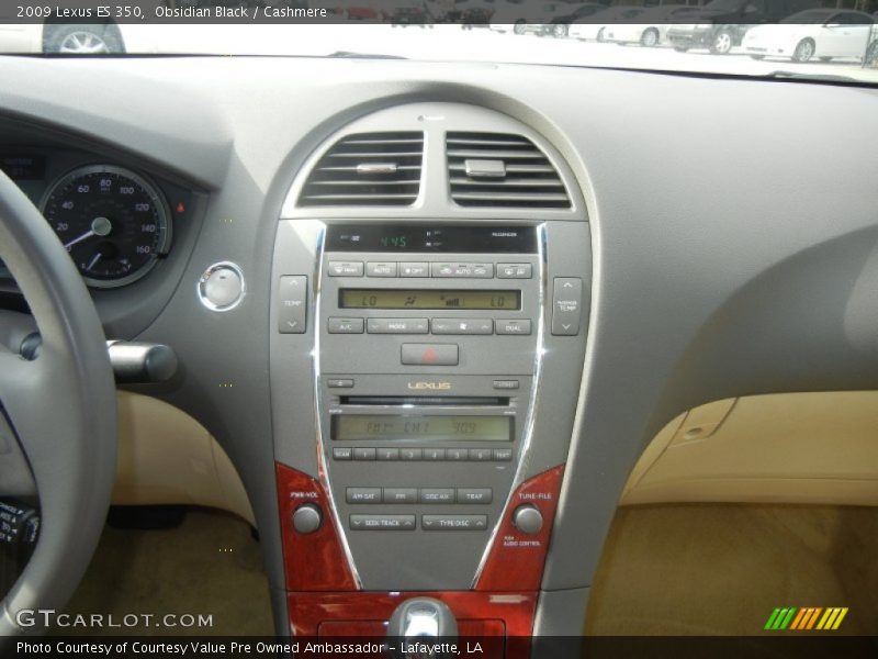 Obsidian Black / Cashmere 2009 Lexus ES 350
