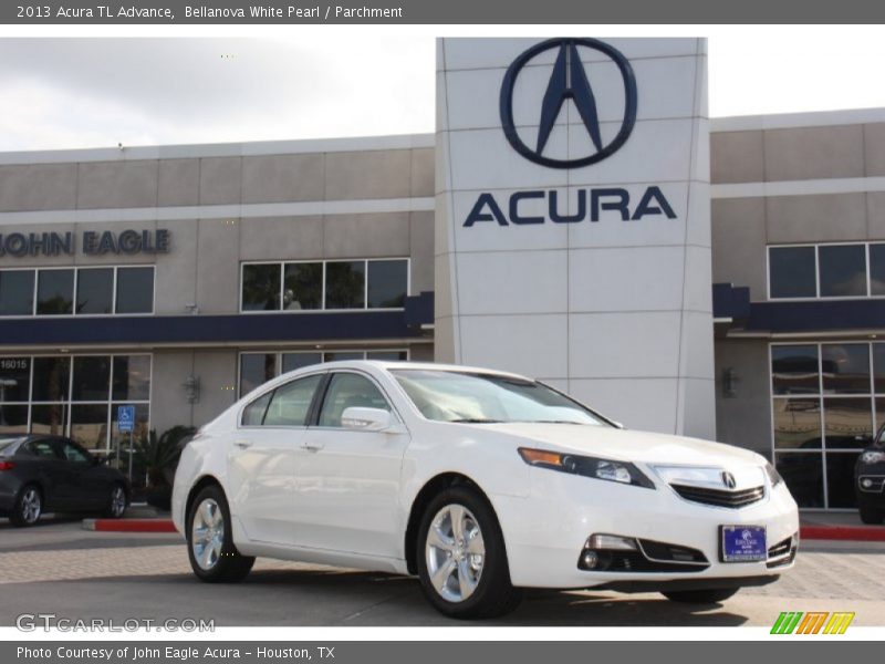 Bellanova White Pearl / Parchment 2013 Acura TL Advance
