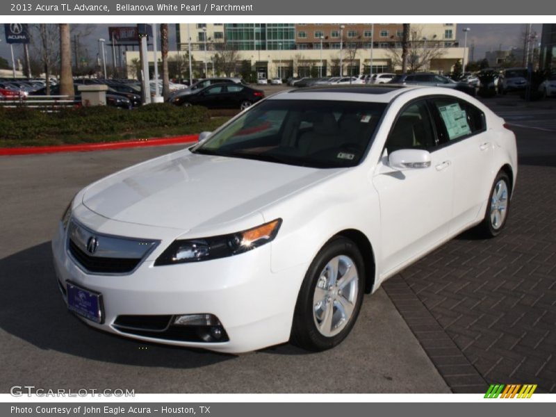 Bellanova White Pearl / Parchment 2013 Acura TL Advance