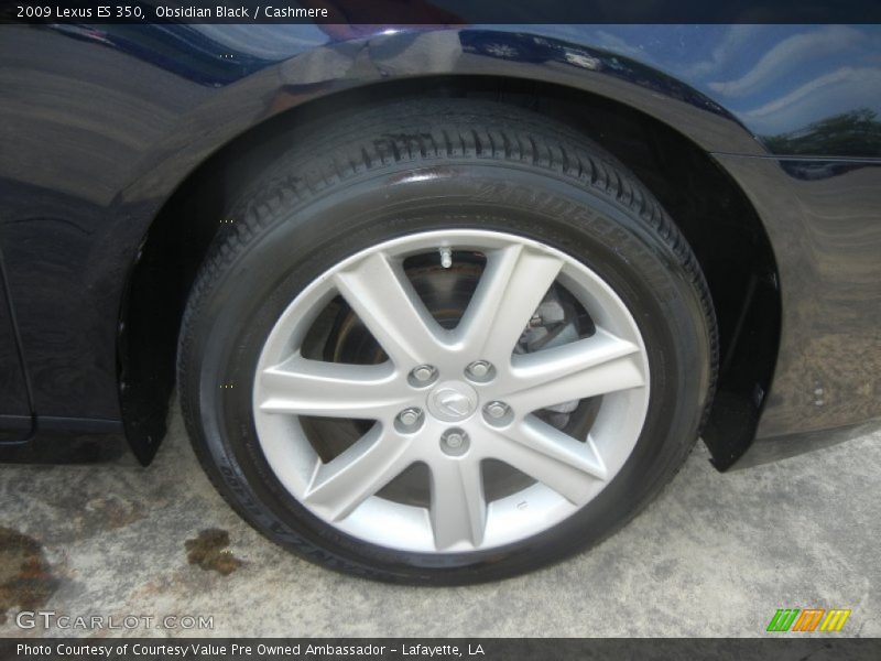 Obsidian Black / Cashmere 2009 Lexus ES 350