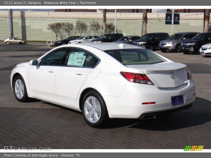 Bellanova White Pearl / Parchment 2013 Acura TL Advance