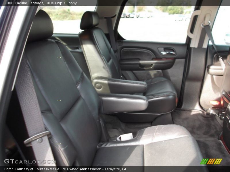 Blue Chip / Ebony 2008 Cadillac Escalade
