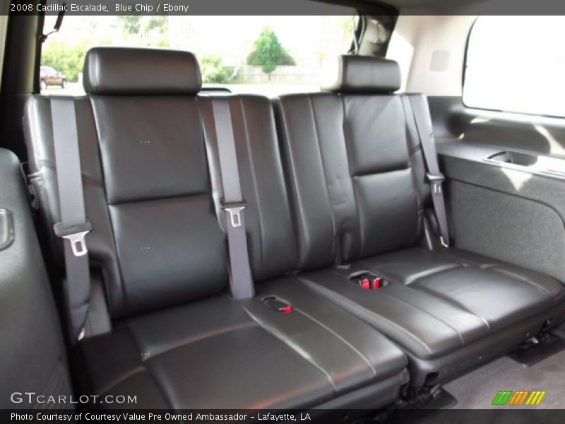 Blue Chip / Ebony 2008 Cadillac Escalade