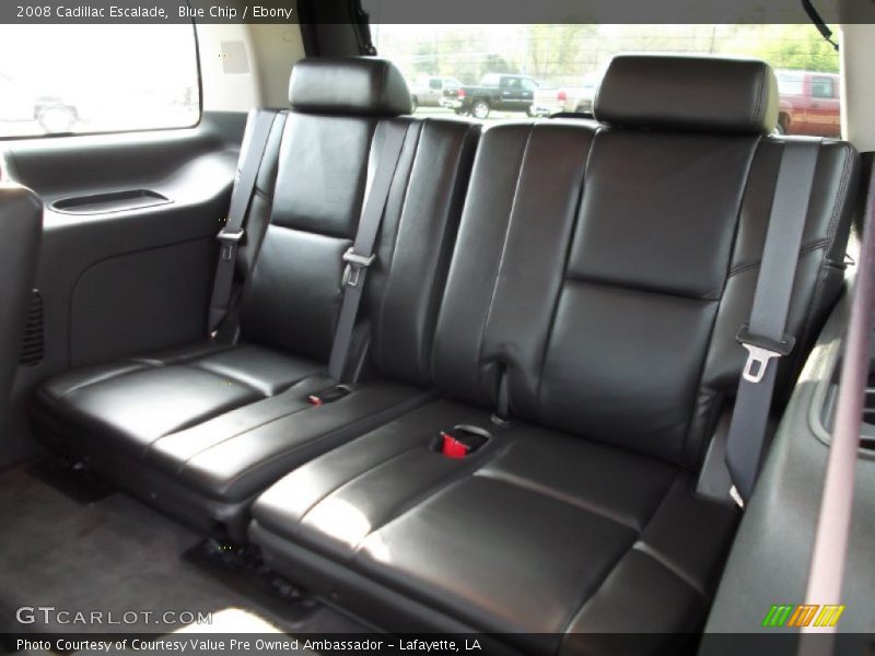 Blue Chip / Ebony 2008 Cadillac Escalade