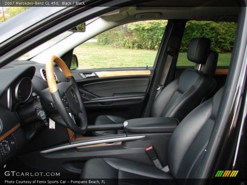 Black / Black 2007 Mercedes-Benz GL 450
