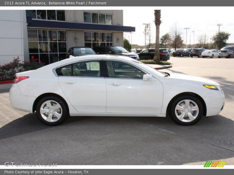 Bellanova White Pearl / Parchment 2013 Acura TL Advance