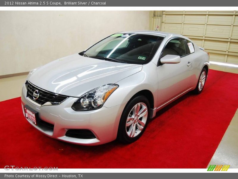 Brilliant Silver / Charcoal 2012 Nissan Altima 2.5 S Coupe
