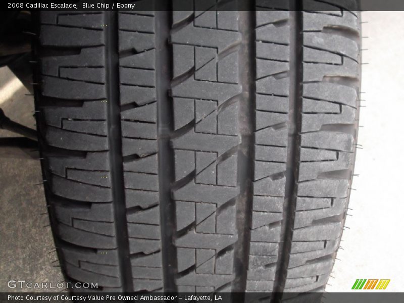 Blue Chip / Ebony 2008 Cadillac Escalade