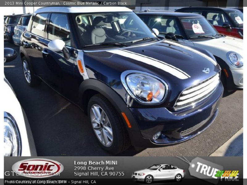 Cosmic Blue Metallic / Carbon Black 2013 Mini Cooper Countryman