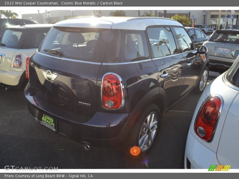 Cosmic Blue Metallic / Carbon Black 2013 Mini Cooper Countryman