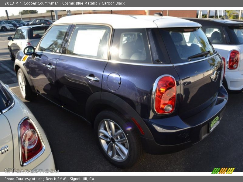Cosmic Blue Metallic / Carbon Black 2013 Mini Cooper Countryman