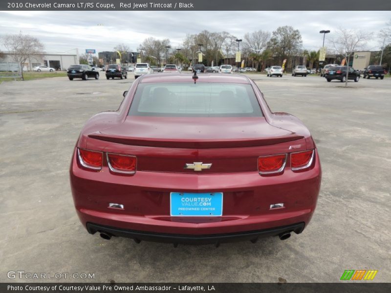 Red Jewel Tintcoat / Black 2010 Chevrolet Camaro LT/RS Coupe