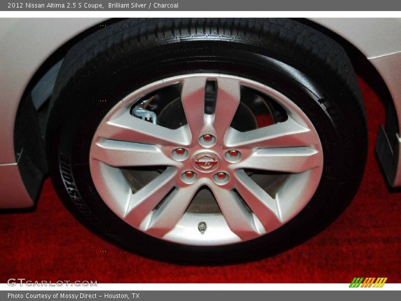 Brilliant Silver / Charcoal 2012 Nissan Altima 2.5 S Coupe
