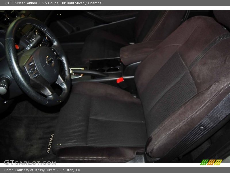 Brilliant Silver / Charcoal 2012 Nissan Altima 2.5 S Coupe