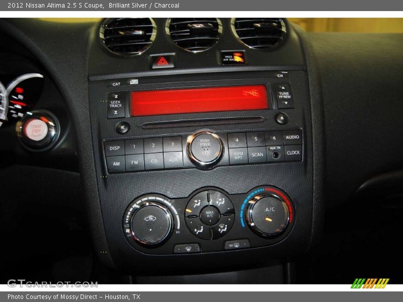 Brilliant Silver / Charcoal 2012 Nissan Altima 2.5 S Coupe