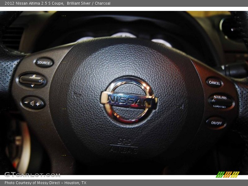 Brilliant Silver / Charcoal 2012 Nissan Altima 2.5 S Coupe