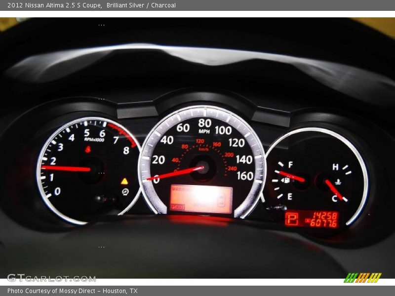 Brilliant Silver / Charcoal 2012 Nissan Altima 2.5 S Coupe