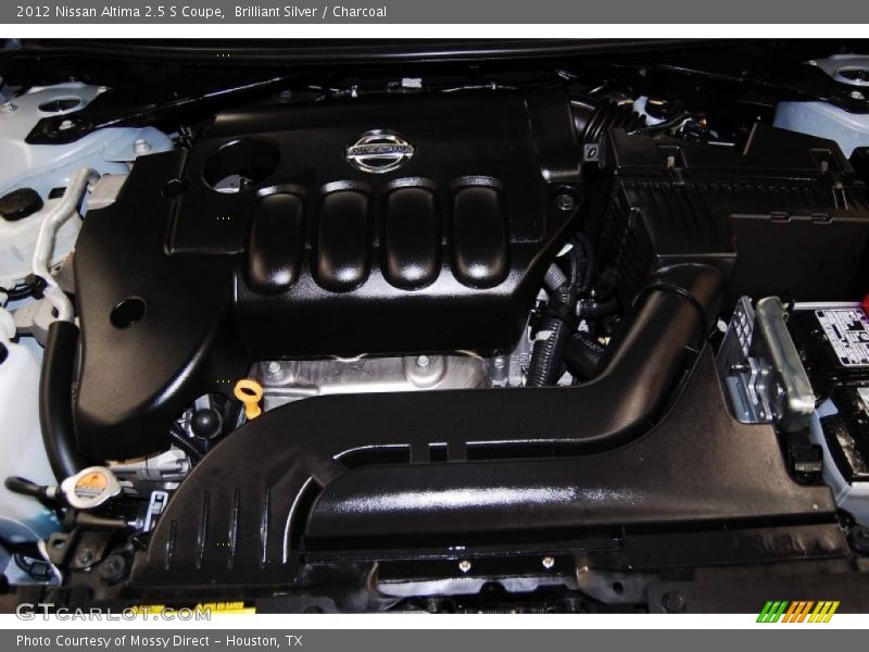 Brilliant Silver / Charcoal 2012 Nissan Altima 2.5 S Coupe