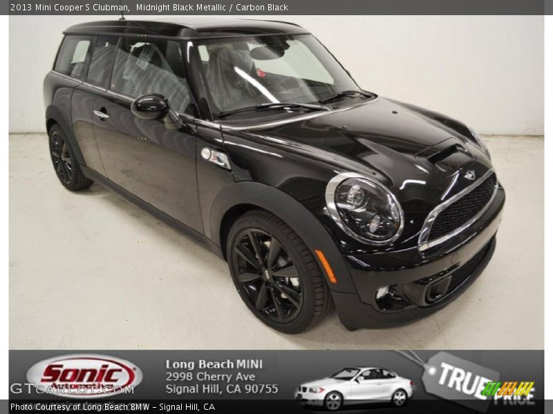 Midnight Black Metallic / Carbon Black 2013 Mini Cooper S Clubman