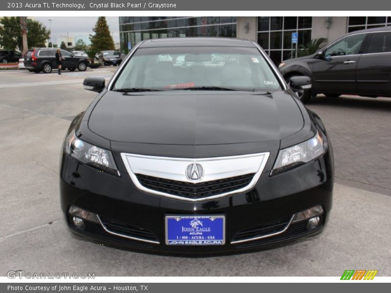 Crystal Black Pearl / Graystone 2013 Acura TL Technology