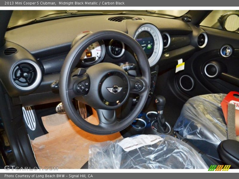 Midnight Black Metallic / Carbon Black 2013 Mini Cooper S Clubman