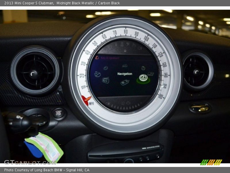 Midnight Black Metallic / Carbon Black 2013 Mini Cooper S Clubman