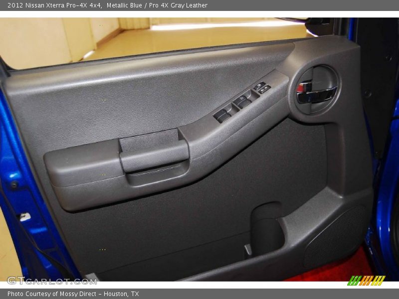 Metallic Blue / Pro 4X Gray Leather 2012 Nissan Xterra Pro-4X 4x4