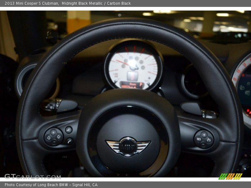 Midnight Black Metallic / Carbon Black 2013 Mini Cooper S Clubman
