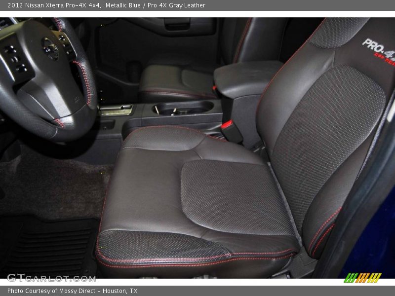 Metallic Blue / Pro 4X Gray Leather 2012 Nissan Xterra Pro-4X 4x4